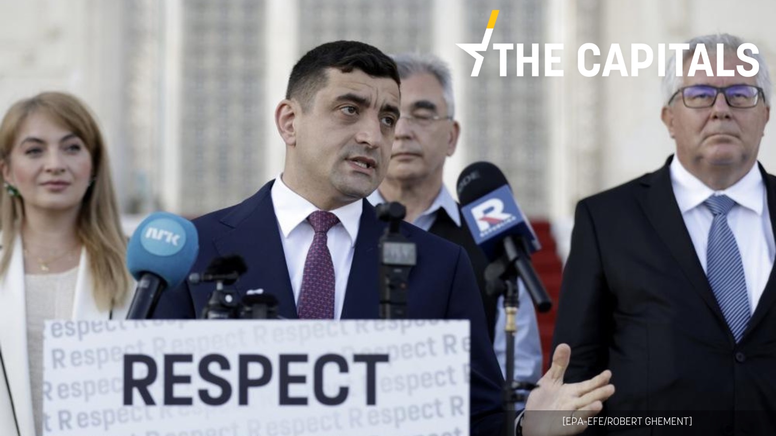 Pro-Trump candidate leads in first round of Romania’s presidential election